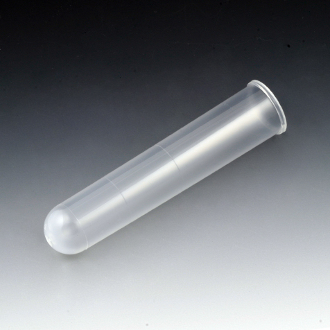 Globe Scientific Test Tube, 16 x 75mm (8mL), PP, with Rim Test Tubes; Plastic Tubes; Round bottom tubes